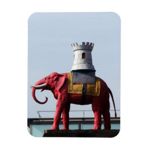 Magnet Flexible Elephant et Château