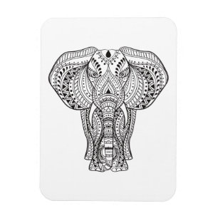 Magnet Flexible Eléphant Indien