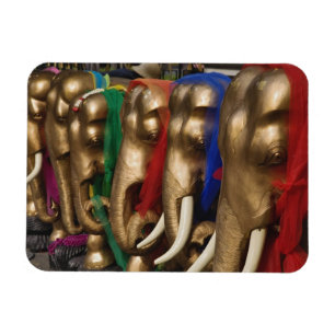 Magnet Flexible Éléphants dorés