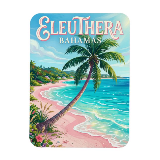 Magnet Flexible Eleuthera Bahamas (Vertical)