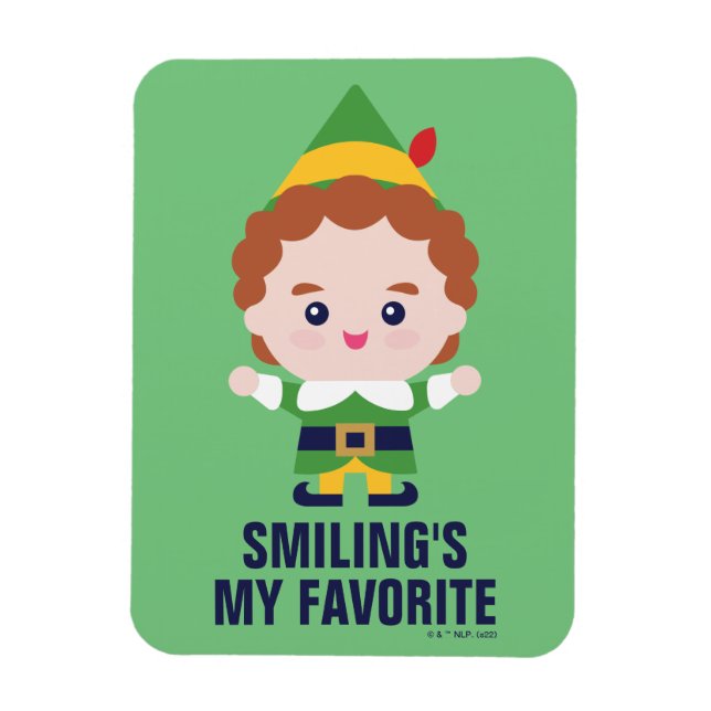 Magnet Flexible Elf the Movie | Cute Buddy (Vertical)