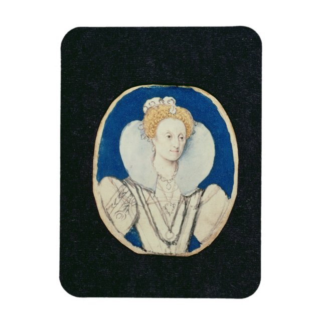 Magnet Flexible Elizabeth I, portrait miniature (Vertical)