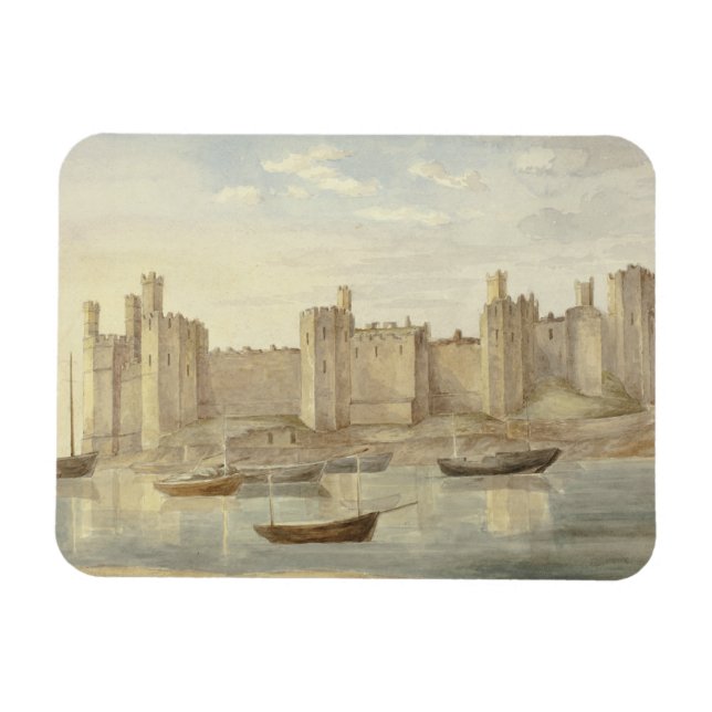 Magnet Flexible Elizabeth Murray - Château de Caernarvon (Horizontal)