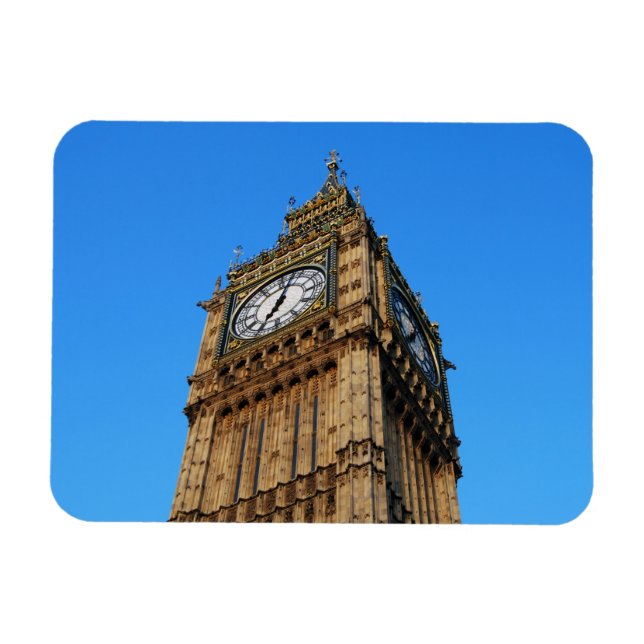 Magnet Flexible Elizabeth Tower (Big Ben) (Horizontal)