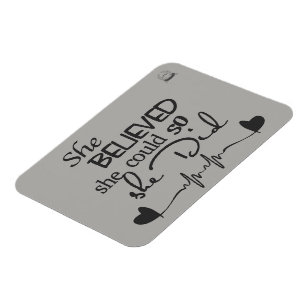 Magnet Flexible Elle a cru l'aimant de réfrigérateur