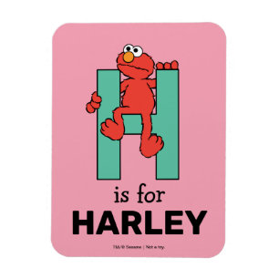 Magnet Flexible Elmo Alphabet H Vert