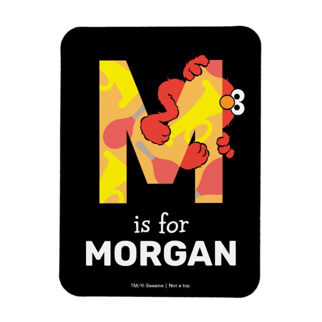 Magnet Flexible Elmo Alphabet | M Musique (Vertical)