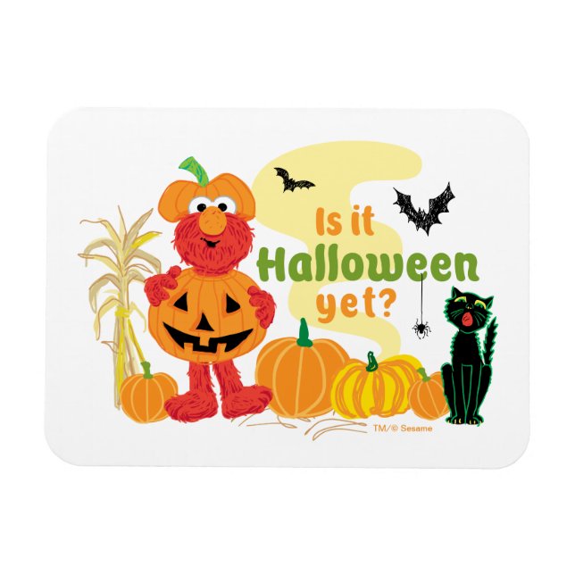 Magnet Flexible Elmo | Est-ce encore Halloween ? (Horizontal)