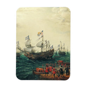 Magnet Flexible Embarquement à Margate de l'Électeur Palatine