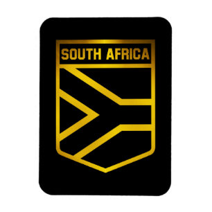 Magnet Flexible Emblème de l'Afrique du Sud