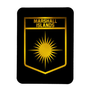 Magnet Flexible Emblème des Îles Marshall