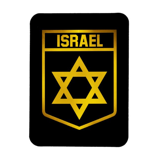 Magnet Flexible Emblème d'Israël (Vertical)