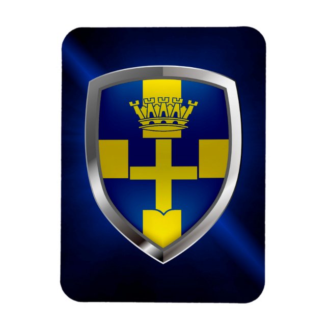 Magnet Flexible Emblème métallique de Vérone (Vertical)