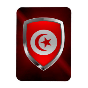 Magnet Flexible Emblème métallique tunisien