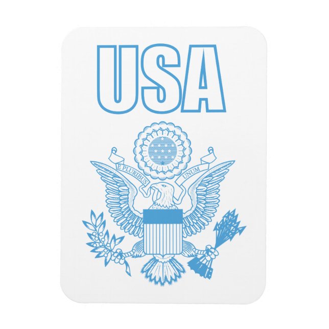 Magnet Flexible emblème national des États-Unis (Vertical)