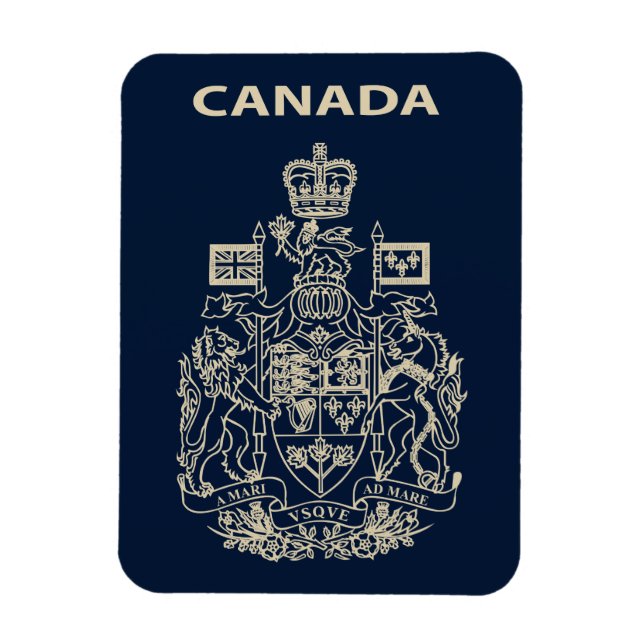 Magnet Flexible emblème national du Canada (Vertical)