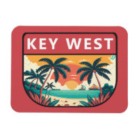 Emblème rétro Key West Florida