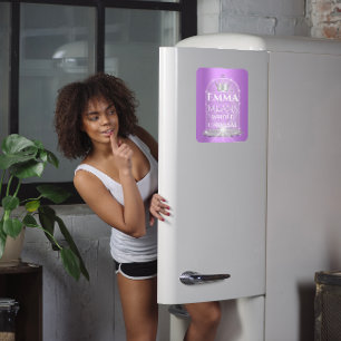 Magnet Flexible Emma Nom Signification Aimant Cadeau Naissance