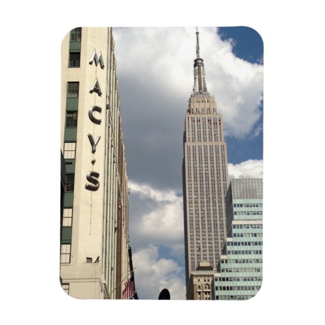 Magnet Flexible Empire State Building 34th Street Manhattan NYC (Vertical)