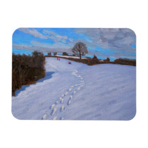 Magnet Flexible Empreintes dans la neige 2009