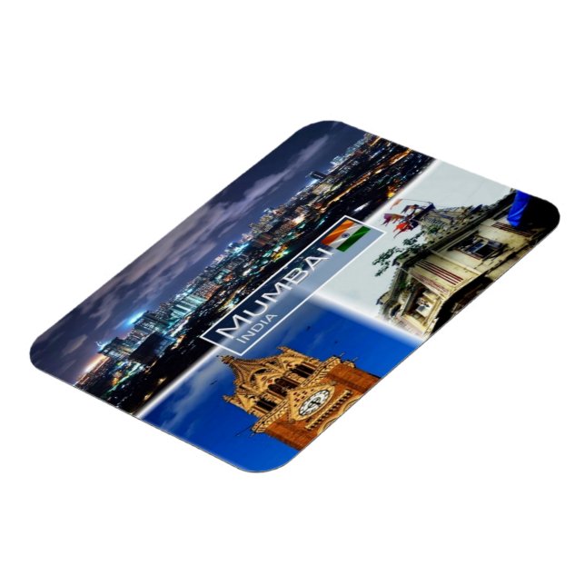 Magnet Flexible EN Inde - Mumbai Bombay - (Côté Gauche)