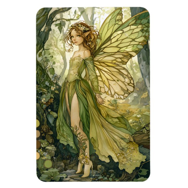 Magnet Flexible Enchanted Forest Fairy (Vertical)