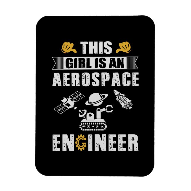 Magnet Flexible Engineer This Girl Is (Vertical)