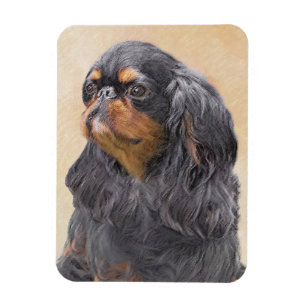 Magnet Flexible English Toy Spaniel Peinture Animal Art original