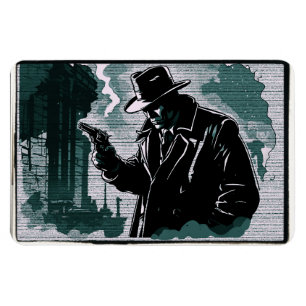 Magnet Flexible Enquêteur Urbain de Ville Crue Style Vintage 1940