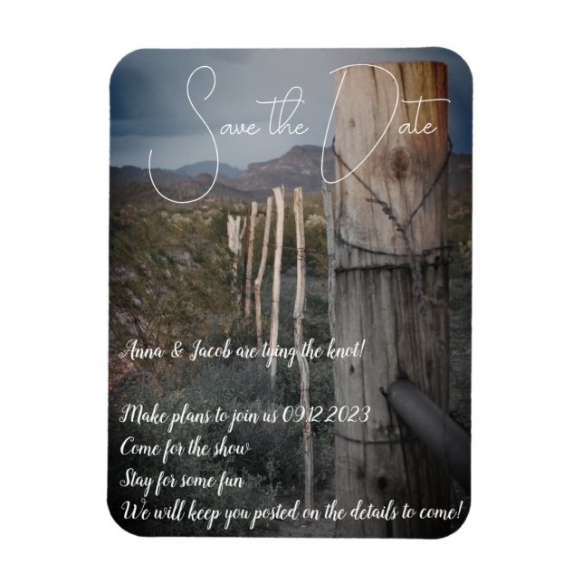 Magnet Flexible Enregistrer la date - Aimant flexible (Vertical)