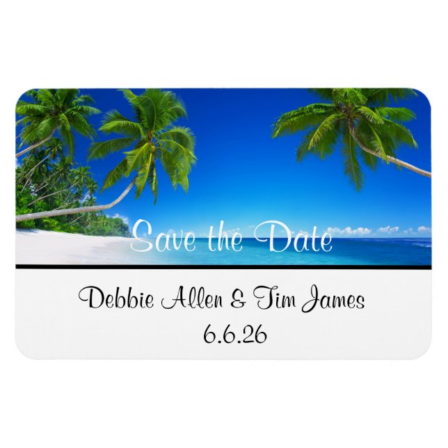 Magnet Flexible Enregistrer l'aimant de date (Horizontal)