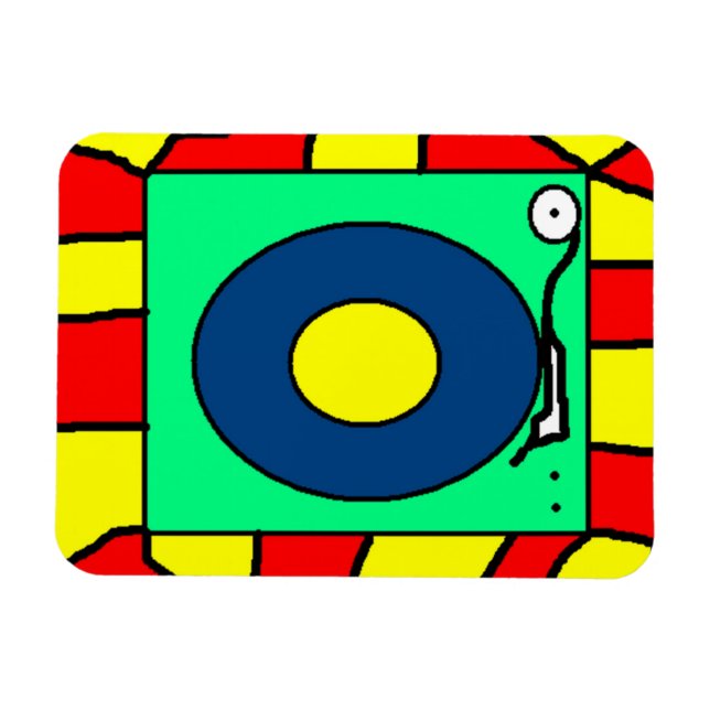 Magnet Flexible Enregistrer l'aimant du lecteur (Horizontal)