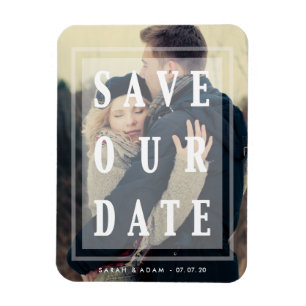 Magnet Flexible Enregistrer notre superposition de date Enregist