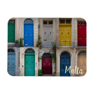 Magnet Flexible Ensemble de portes colorées à Malte