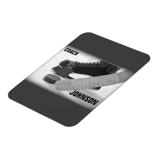 Magnet Flexible Entraîneur de hockey sur glace Merci (Côté Gauche)