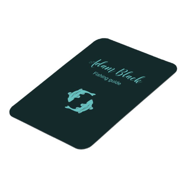 Magnet Flexible Entreprise de guide de poissons bleus (Côté Gauche)