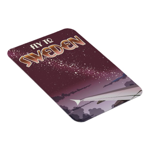 Magnet Flexible Envolez-vous pour la Suède (Côté Droit)