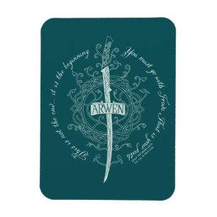 Magnet Flexible Épée elfique ARWEN™ Citation