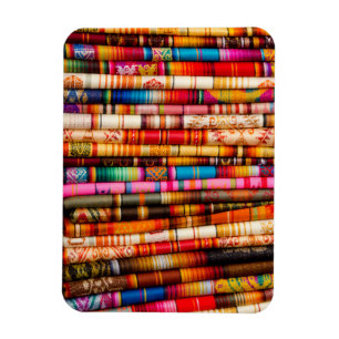 Magnet Flexible Equateur, Zone de Quito, Marché artisanal Otavalo