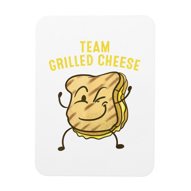Magnet Flexible Équipe Cool Cadeau Grilled Cheese Drôle Équipe Toa (Vertical)