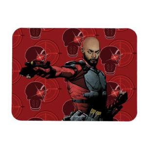 Magnet Flexible Équipe de suicide Deadshot Comic Book Art