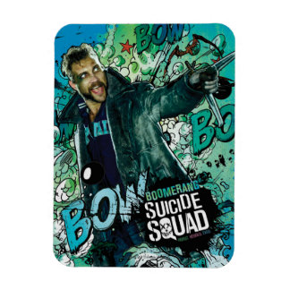 Magnet Flexible Équipe de suicide | Graffiti de caractères Boomera