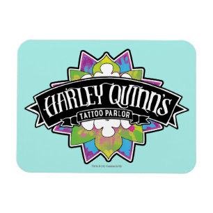 Magnet Flexible Équipe de suicide   Harley Quinn's Tattoo Parlor L