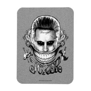 Magnet Flexible Équipe de suicide Joker Smile