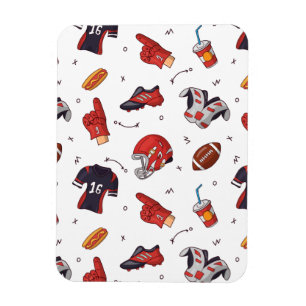 Magnet Flexible Équipement sportif de football avec Motif aliment