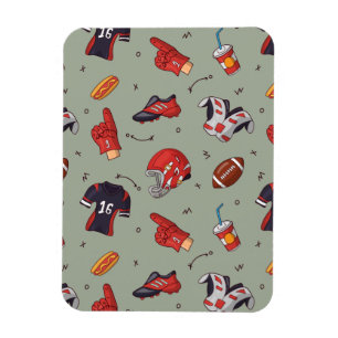 Magnet Flexible Équipement sportif de football avec Motif alimenta