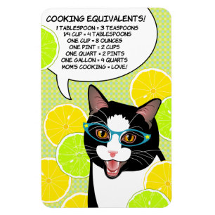 Magnet Flexible Équivalents cuisines Cuisine Cat Helper