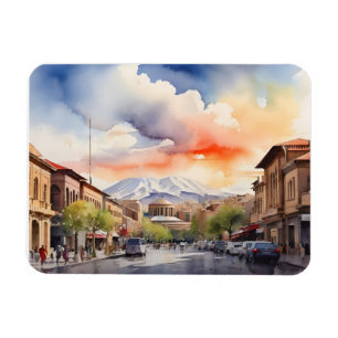 Magnet Flexible Erevan aquarelle