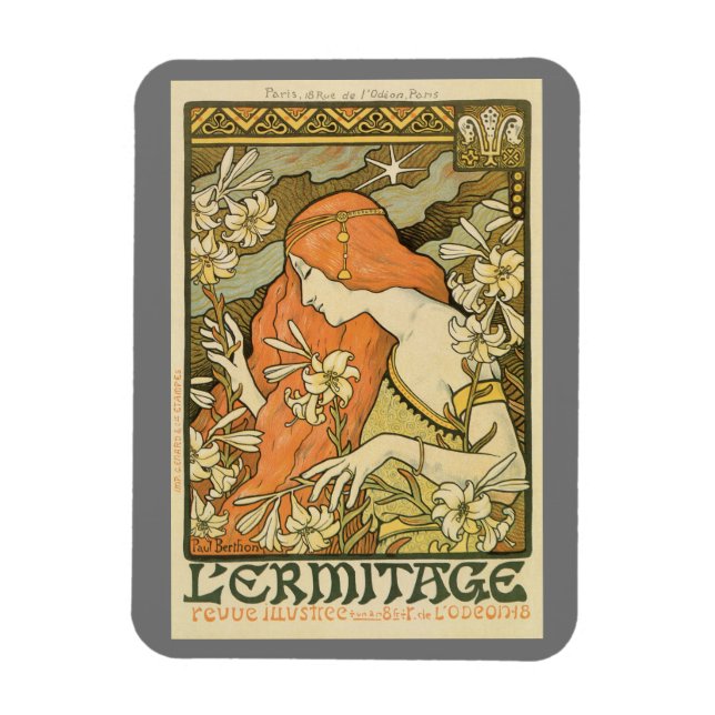 Magnet Flexible Ermitage Art nouveau (Vertical)