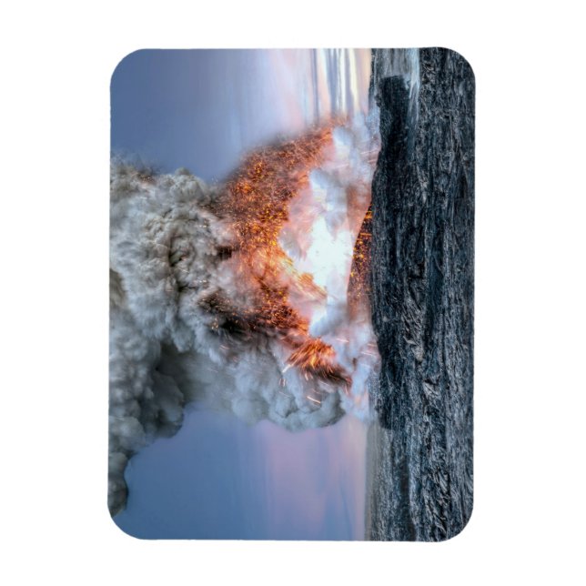 Magnet Flexible Eruption du volcan Kilauea à Hawaï,  (Vertical)
